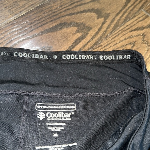 Coolibar Black Skort pants size XLarge spf50 - Picture 6 of 7